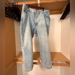 Old Navy Light Wash Jeans Stretchy High Waisted